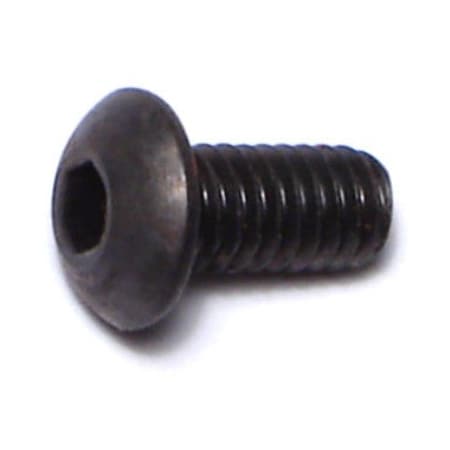 M4-0.70 Socket Head Cap Screw, Black Oxide Steel, 8 Mm Length, 20 PK